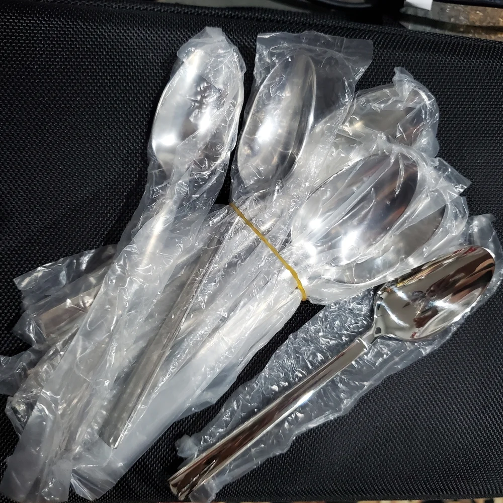 Sola Coctail Spoons Set 12 Netherlands 18/10 New in Box L👀K Coffee ☕ Ice Cream